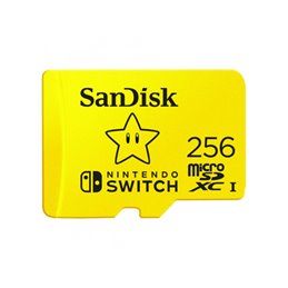 256 GB MicroSDXC SANDISK for Nintendo Switch R100/W90 - SDSQXAO-256G-GNCZN från buy2say.com! Anbefalede produkter | Elektronik o