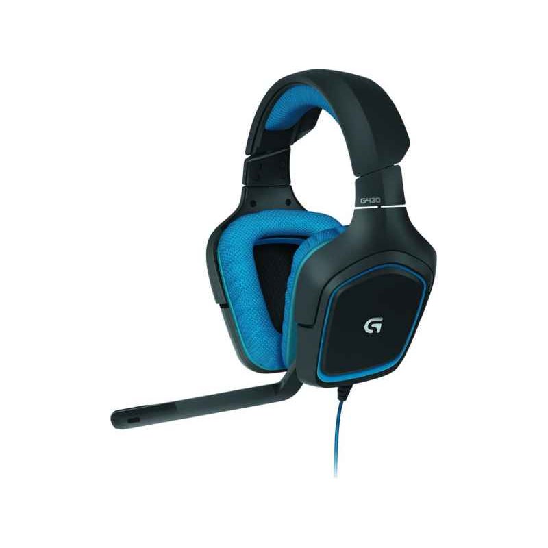 Logitech G430 Binaural Head-band Black.Blue headset 981-000537 от buy2say.com!  Препоръчани продукти | Онлайн магазин за електро