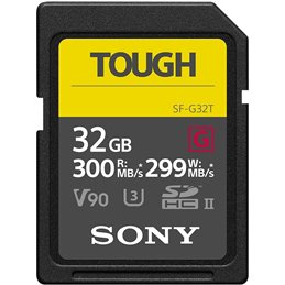 Sony SDHC G Tough series 32GB UHS-II Class 10 U3 V90 - SF32TG från buy2say.com! Anbefalede produkter | Elektronik online butik
