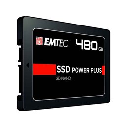 Emtec Internal SSD X150 480GB 3D NAND 2.5 SATA III 500MB/sec ECSSD480GX150 från buy2say.com! Anbefalede produkter | Elektronik o