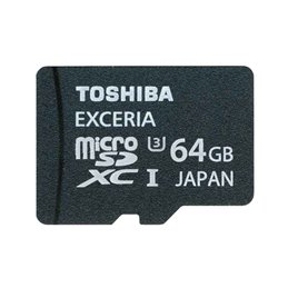 MicroSDXC Toshiba Exceria - 64GB memory card Class 3 SD-CX64UHS1(6 fra buy2say.com! Anbefalede produkter | Elektronik online but