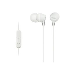 Sony MDR-EX15APW Earphones with microfone White MDREX15APW.CE7 fra buy2say.com! Anbefalede produkter | Elektronik online butik