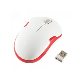Logilink Wireless optical 2.4 GHz Mouse. 1200 dpi. White/Red (ID0129) von buy2say.com! Empfohlene Produkte | Elektronik-Online-S
