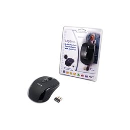 LogiLink 2.4 GHz wireless travel mouse micro Black ID0031 från buy2say.com! Anbefalede produkter | Elektronik online butik