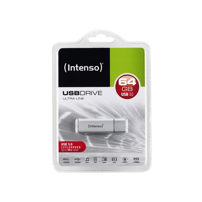 USB FlashDrive 64GB Intenso Ultra Line 3.0 Blister från buy2say.com! Anbefalede produkter | Elektronik online butik