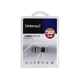 USB FlashDrive 32GB Intenso Micro Line Blister fra buy2say.com! Anbefalede produkter | Elektronik online butik