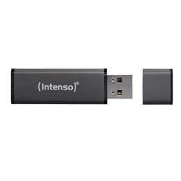 USB FlashDrive 64GB Intenso Alu Line Anthracite Blister от buy2say.com!  Препоръчани продукти | Онлайн магазин за електроника