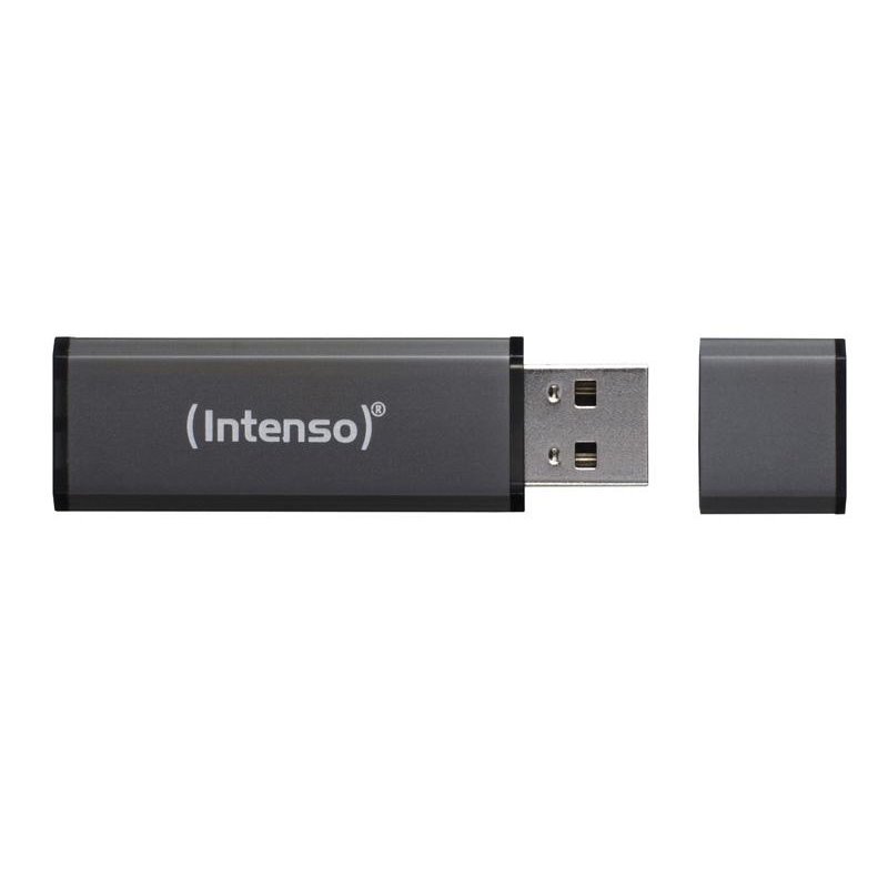 USB FlashDrive 32GB Intenso Alu Line Anthracite Blister fra buy2say.com! Anbefalede produkter | Elektronik online butik