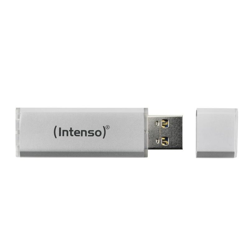 USB FlashDrive 64GB Intenso Alu Line Silver Blister fra buy2say.com! Anbefalede produkter | Elektronik online butik