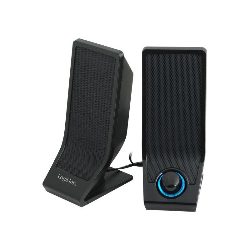 LogiLink Active Speaker USB 2.0 Black (SP0027) von buy2say.com! Empfohlene Produkte | Elektronik-Online-Shop