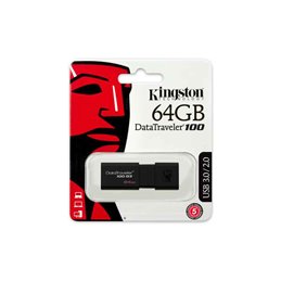 USB Stick 3.0 64GB Kingston DataTraveler 100 G3 DT100G3/64GB alkaen buy2say.com! Suositeltavat tuotteet | Elektroniikan verkkoka
