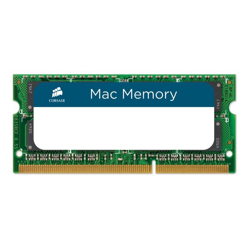 Memory Corsair Mac Memory SO-DDR3 1066MHz 4GB CMSA4GX3M1A1066C7 från buy2say.com! Anbefalede produkter | Elektronik online butik