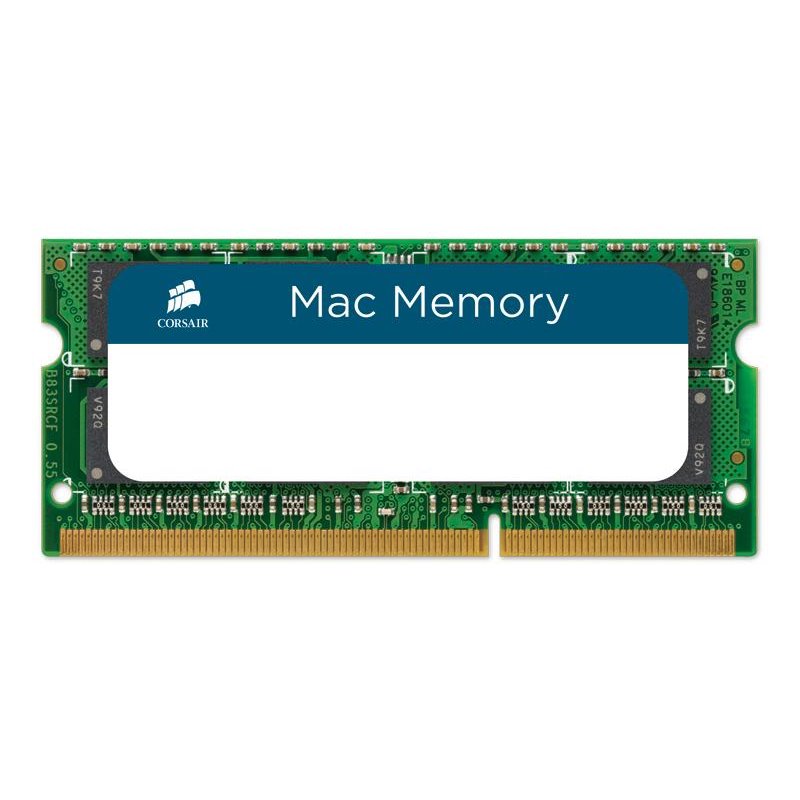 Memory Corsair Mac Memory SO-DDR3 1333MHz 8GB CMSA8GX3M1A1333C9 fra buy2say.com! Anbefalede produkter | Elektronik online butik