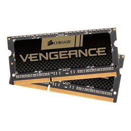 Memory Corsair Vengeance SO-DDR3 1600MHz 8GB (2x 4GB) CMSX8GX3M2A1600C9 alkaen buy2say.com! Suositeltavat tuotteet | Elektroniik