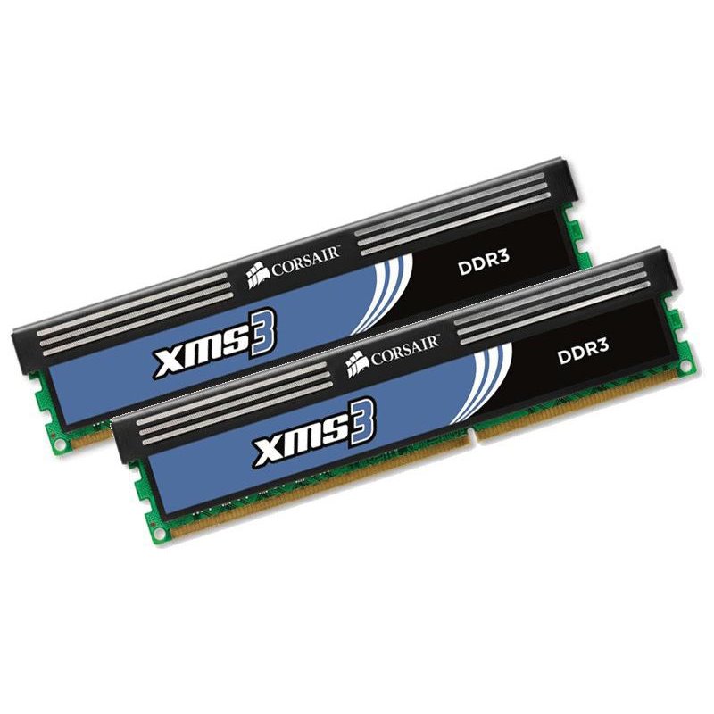 Memory Corsair XMS3 DDR3 1333MHz 8GB (2x 4GB) CMX8GX3M2A1333C9 fra buy2say.com! Anbefalede produkter | Elektronik online butik