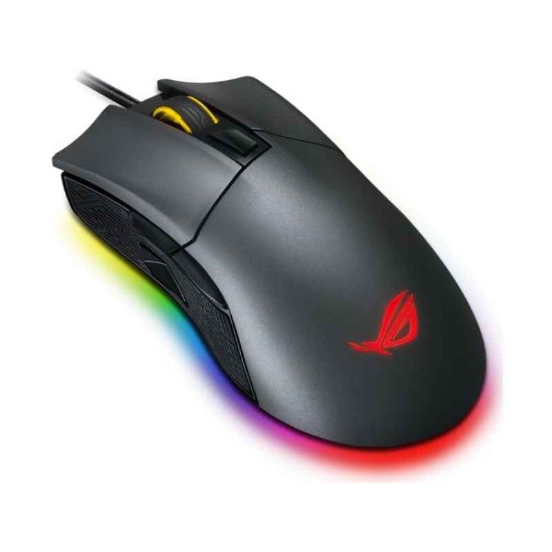 ASUS Rog Gladius II USB Optical 12000DPI Ambidextrous Black mice 90MP00R0-B0UA00 von buy2say.com! Empfohlene Produkte | Elektron