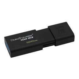Kingston USB Flash 128GB black DT100G3/128GB 128GB | buy2say.com