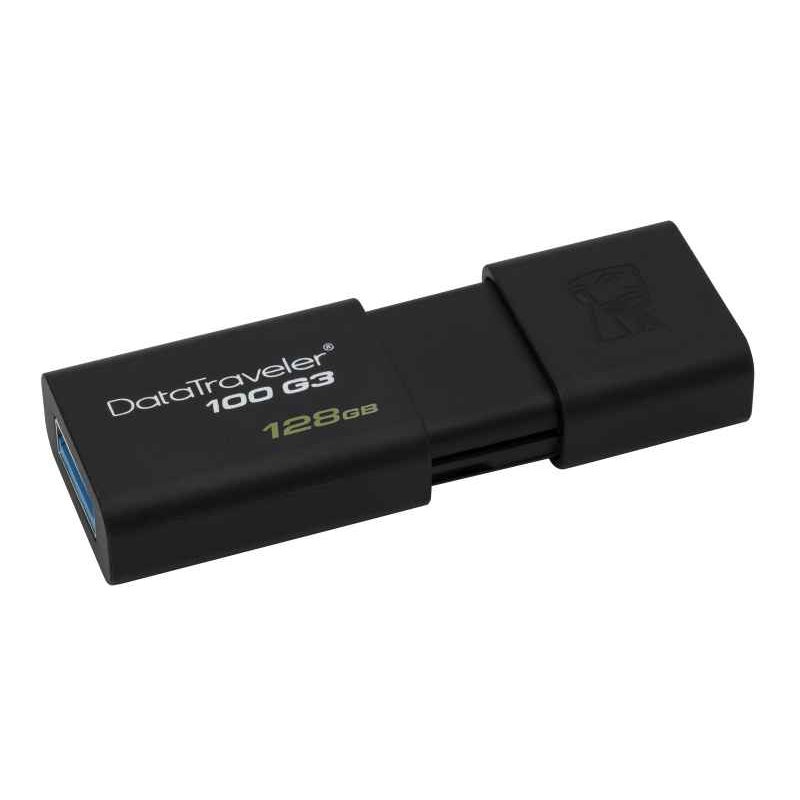 Kingston USB Flash 128GB black DT100G3/128GB von buy2say.com! Empfohlene Produkte | Elektronik-Online-Shop
