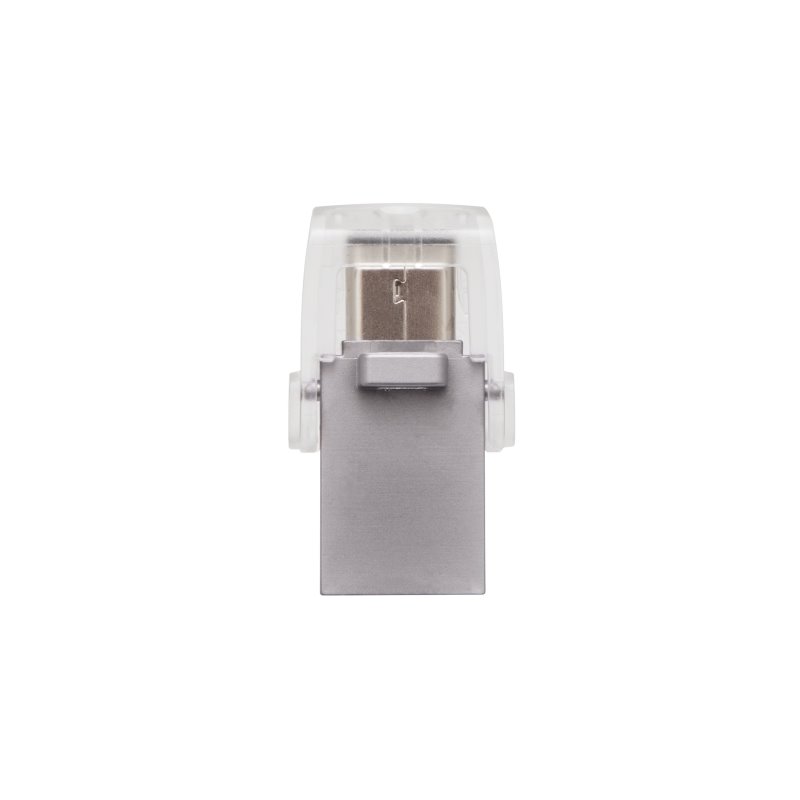 Kingston DataTraveler microDuo 3C Silver USB flash drive DTDUO3C/128GB from buy2say.com! Buy and say your opinion! Recommend the