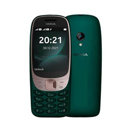 Nokia 6310 Green Móvil Senior, Dual Sim, 2.8" Camera 0.3 Mp, Bluetooth, Radio Fm, Micro Sd fra buy2say.com! Anbefalede produkter