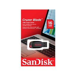 USB-Stick 16GB SanDisk Cruzer Blade retail SDCZ50-016G-B35 от buy2say.com!  Препоръчани продукти | Онлайн магазин за електроника