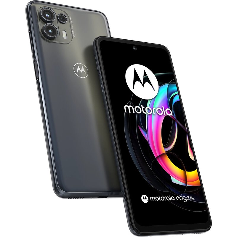 Motorola Moto Edge 20 Lite 5G DS 6/128GB Electric Graphite von buy2say.com! Empfohlene Produkte | Elektronik-Online-Shop