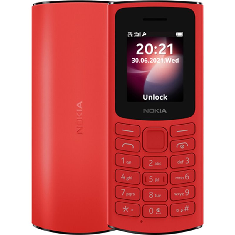 Nokia 105 4G DS Red EU von buy2say.com! Empfohlene Produkte | Elektronik-Online-Shop