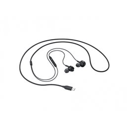 Samsung Earphones Headset  with Microphone Type-C (Black) EO-IC100BBEGEU от buy2say.com!  Препоръчани продукти | Онлайн магазин 