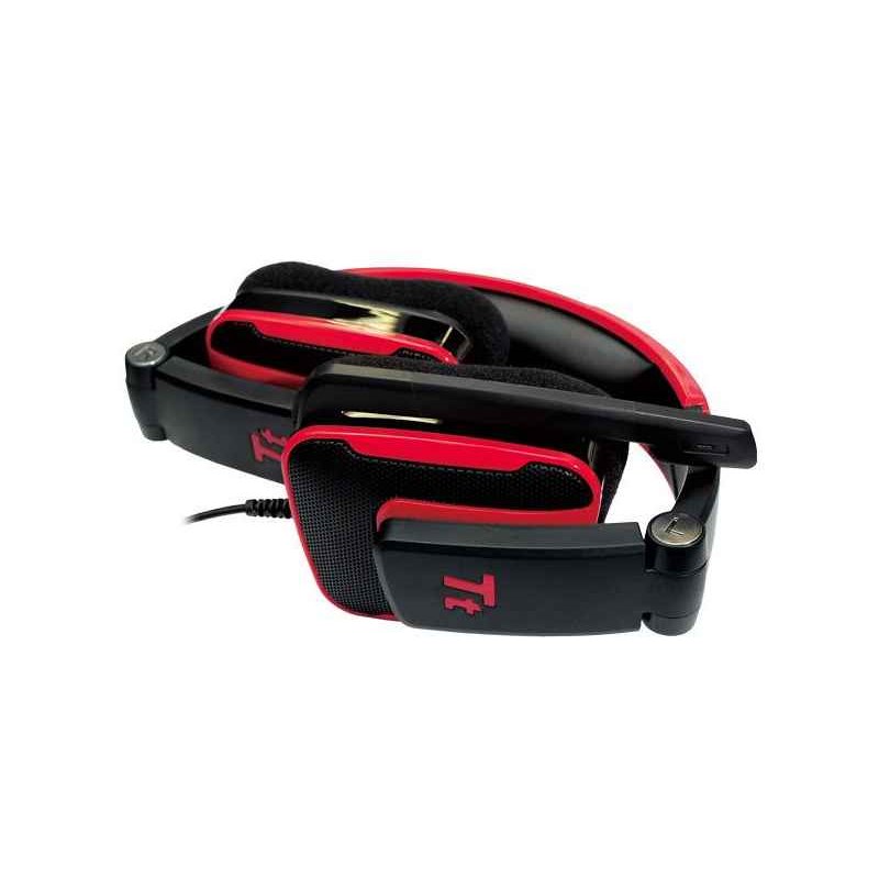 Tt eSPORTS Shock Binaural Head-band Black.Red headset HT-SHK002ECRE от buy2say.com!  Препоръчани продукти | Онлайн магазин за ел