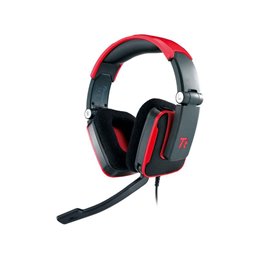 Tt eSPORTS Shock Binaural Head-band Black.Red headset HT-SHK002ECRE от buy2say.com!  Препоръчани продукти | Онлайн магазин за ел