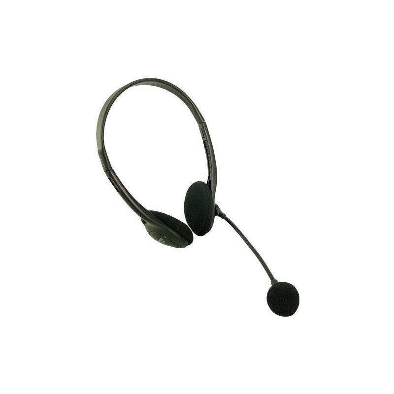 LogiLink Stereo Headset with microphone black HS0002 fra buy2say.com! Anbefalede produkter | Elektronik online butik