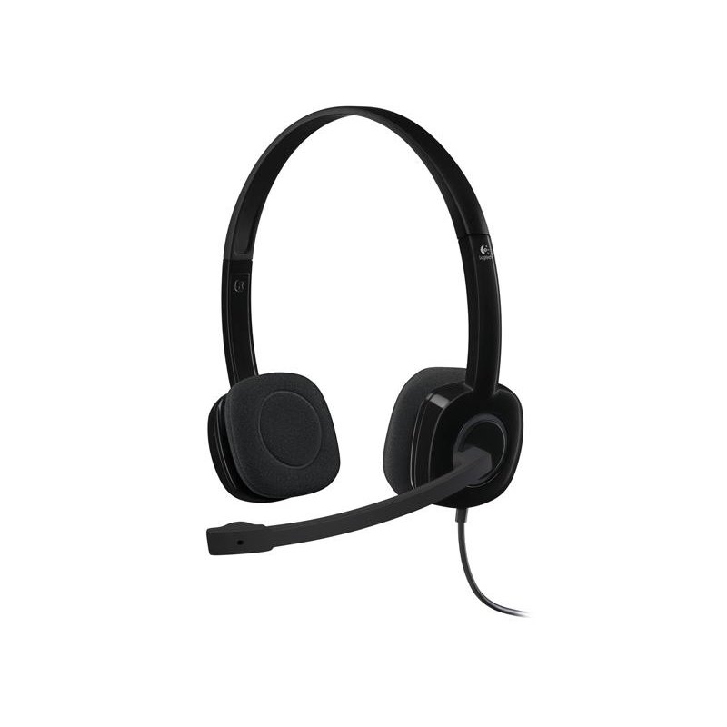 Headset Logitech H151 Stereo Headset 981-000589 от buy2say.com! Препоръчани продукти | Онлайн магазин за електроника Headset Logitech H151 Stereo Headset 981-000589 от buy2say.com! Препоръчани продукти | Онлайн магазин за електроника