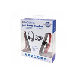 Logilink Stereo High Quality Headset. Red (HS0035) fra buy2say.com! Anbefalede produkter | Elektronik online butik