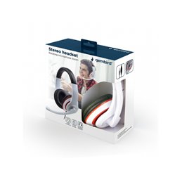 Gembird HEADSET STEREO WHITE/MHS-03-WTRDBK MHS-03-WTRDBK from buy2say.com! Buy and say your opinion! Recommend the product!