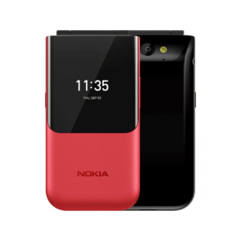 Nokia 2720 Flip Dual-SIM-Handy Rot 16BTSR01A01 от buy2say.com!  Препоръчани продукти | Онлайн магазин за електроника