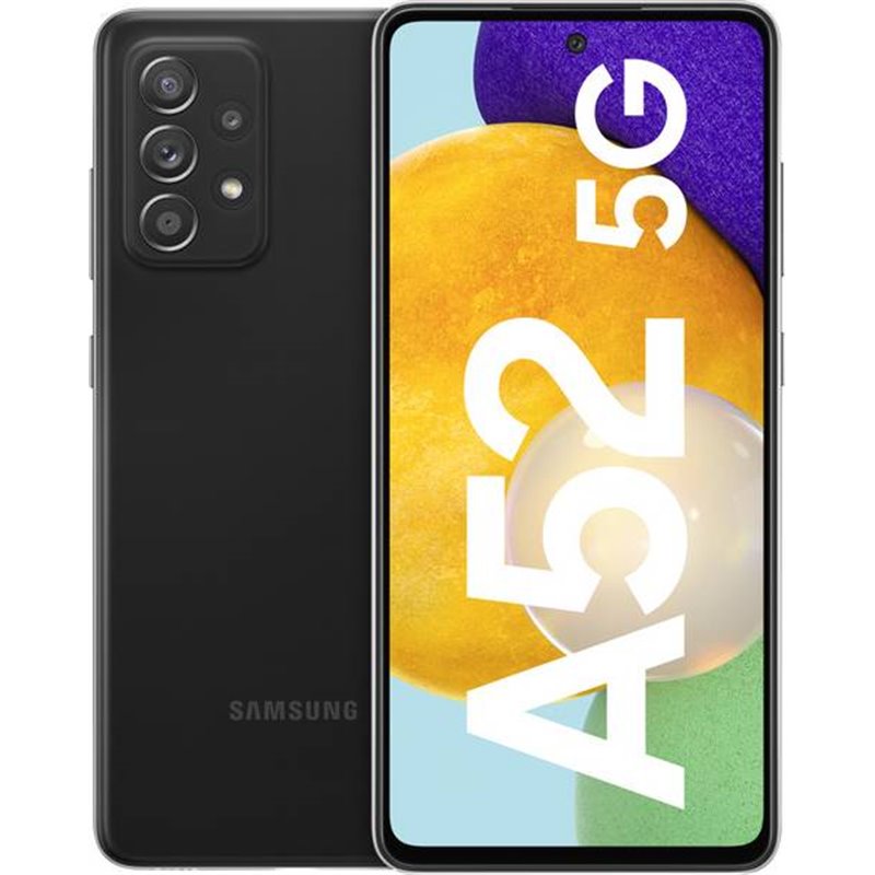 Samsung Galaxy A52 128GB Black 6.5 5G Android SM-A526BZKDEUB von buy2say.com! Empfohlene Produkte | Elektronik-Online-Shop