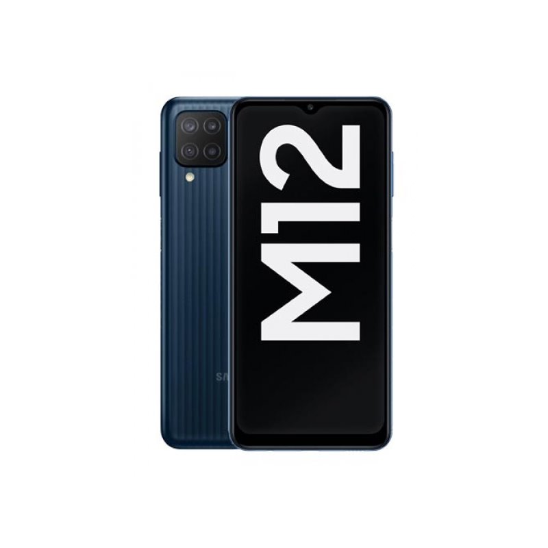 Samsung Galaxy M12 Dual SIM 64GB. Black. M127F. EU-Ware - SM-M127FZKVEUE från buy2say.com! Anbefalede produkter | Elektronik onl