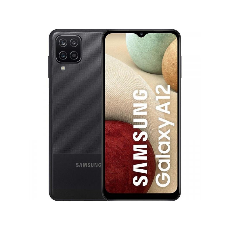 Samsung A12 128GB Black - Smartphone SM-A127FZKKEUB fra buy2say.com! Anbefalede produkter | Elektronik online butik
