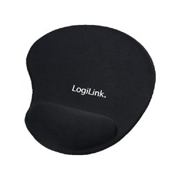 LogiLink Mousepad with silicone gel hand rest Black ID0027 från buy2say.com! Anbefalede produkter | Elektronik online butik