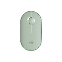 Logitech Pebble M350 Wireless Mouse - Ambidextrous -Green 910-0057 от buy2say.com!  Препоръчани продукти | Онлайн магазин за еле