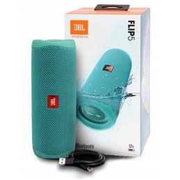 JBL Flip 5 portable speaker Teal JBLFLIP5TEAL fra buy2say.com! Anbefalede produkter | Elektronik online butik
