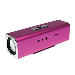 Logilink Discolady Soundbox with MP3 Player and FM Radio pink (SP0038P) von buy2say.com! Empfohlene Produkte | Elektronik-Online