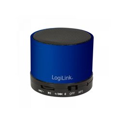 Logilink Bluetooth Speaker with MP3-Player. blue (SP0051B) von buy2say.com! Empfohlene Produkte | Elektronik-Online-Shop