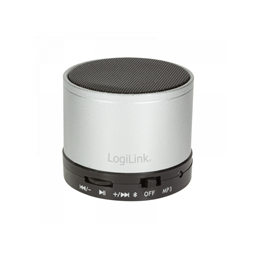 Logilink Bluetooth Speaker with MP3-Player. silver (SP0051S) alkaen buy2say.com! Suositeltavat tuotteet | Elektroniikan verkkoka