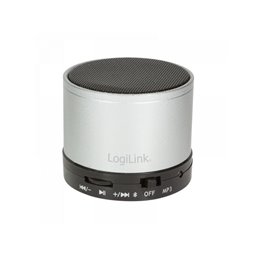 Logilink Bluetooth Speaker with MP3-Player. silver (SP0051S) von buy2say.com! Empfohlene Produkte | Elektronik-Online-Shop