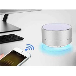 Reekin Marlin Bluetooth Speaker with Speakerphone (Silver) fra buy2say.com! Anbefalede produkter | Elektronik online butik