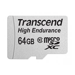 Transcend MicroSD/SDXC Card 64GB High Endurance Class10 TS64GUSDXC10V från buy2say.com! Anbefalede produkter | Elektronik online