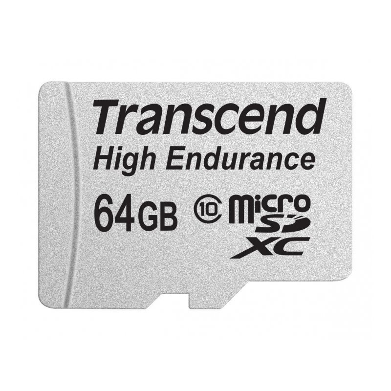 Transcend MicroSD/SDXC Card 64GB High Endurance Class10 TS64GUSDXC10V fra buy2say.com! Anbefalede produkter | Elektronik online 