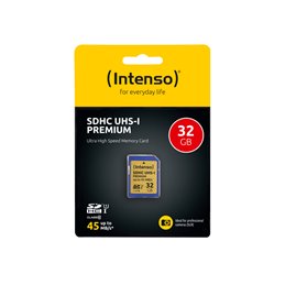 Intenso  SDHC 32GB Premium CL10 UHS-I Blister from buy2say.com! Buy and say your opinion! Recommend the product!