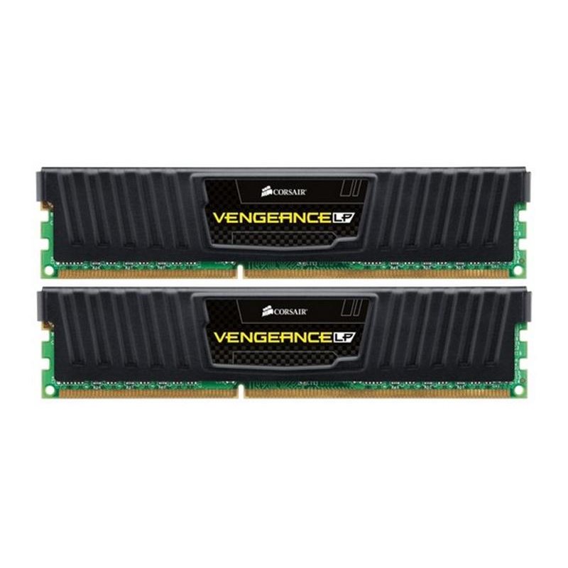 Memory Corsair Vengeance LP DDR3 1600MHz 8GB (2x 4GB) Black CML8GX3M2A1600C9 från buy2say.com! Anbefalede produkter | Elektronik